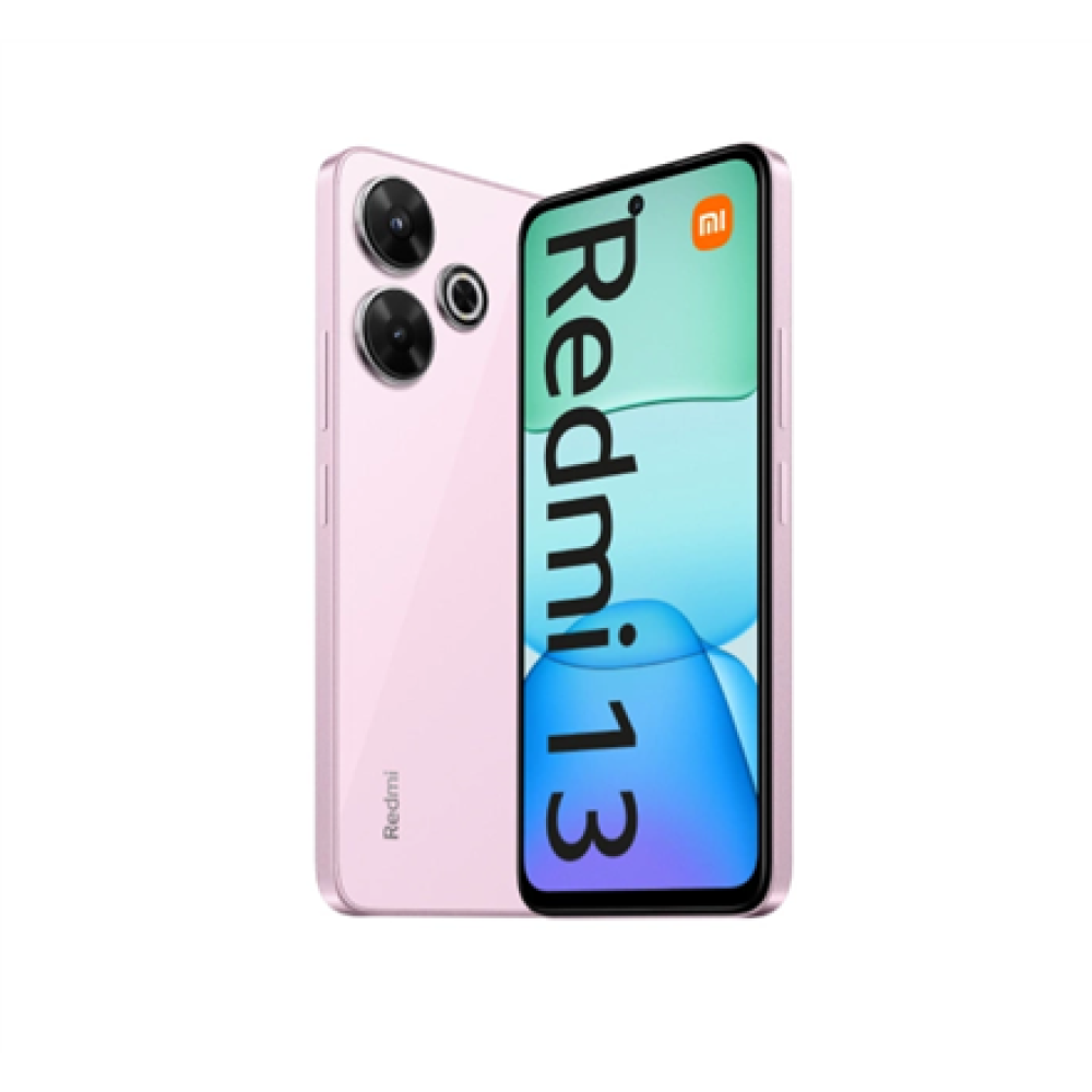 Xiaomi Redmi 13 , Pearl Pink , 6.79 , IPS LCD , 1080 x 2460 pixels , Mediatek , Helio G91 Ultra (12 nm) , Internal RAM 8 GB , 256 GB , Dual SIM , 4G , Main camera resolution 108+2 MP , Secondary camera resolution 13 MP , Android , 14 , 5030 mAh