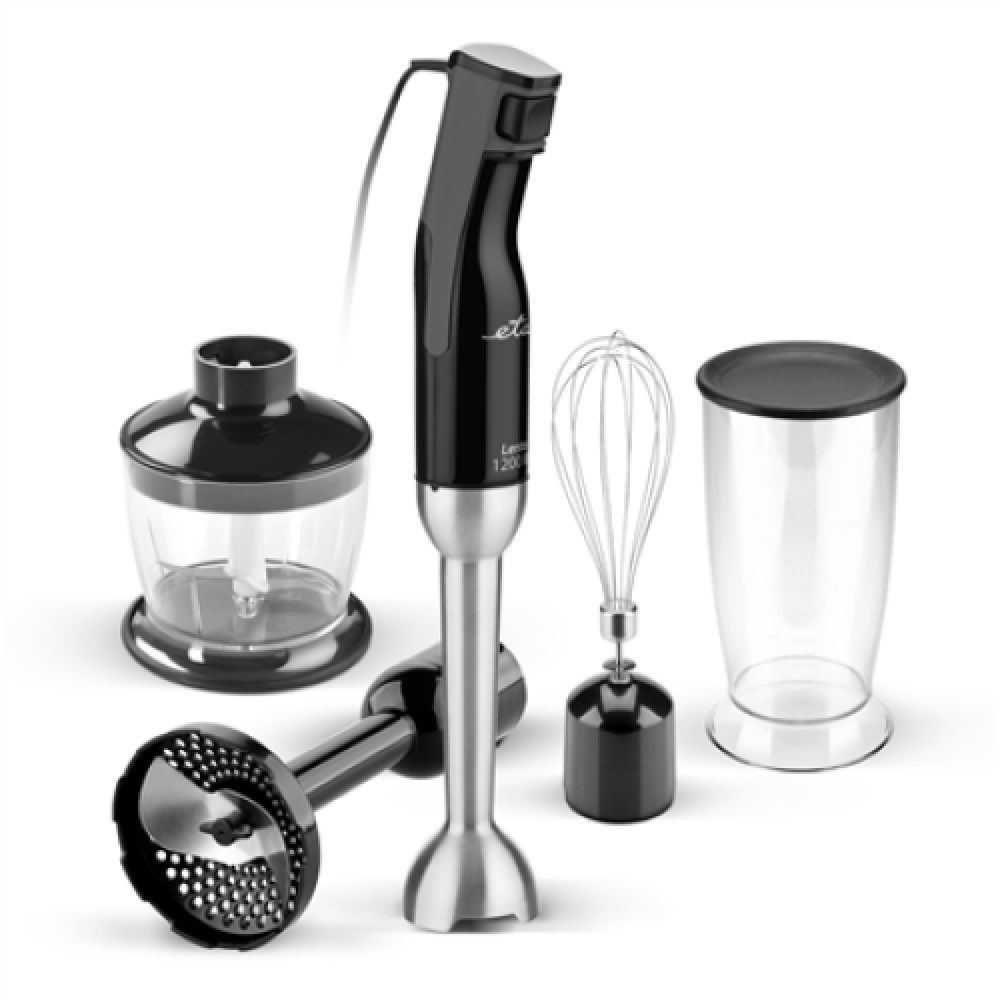 ETA , Lento ETA401790000 , Hand Blender , 1200 W , Number of speeds 2 , Chopper , Black/Stainless Steel