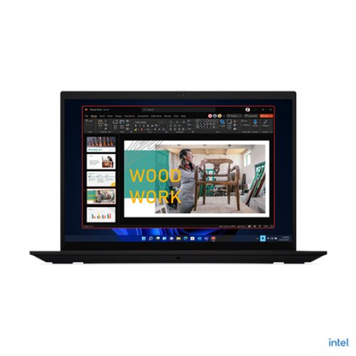 Lenovo ThinkPad X1 Extreme (Gen 5) Black, Paint, 16 , IPS, WQUXGA, 2560 x 1600, Anti-glare, Intel Core i7, i7-12700H, 32 GB, SSD 512 GB, NVIDIA GeForce RTX 3050 Ti, GDDR6, 4 GB, No Optical drive, Windows 11 Pro, 802.11ax, Bluetooth version 5.2, No WWAN, K