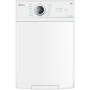 Midea , Washing Machine , MF100T70BA10/W-HR , Energy efficiency class A , Top loading , Washing capacity 7 kg , 1200 RPM , Depth 61 cm , Width 40 cm , Display , LED , Steam function , White
