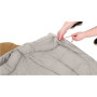 Robens Icefall Pro 300, Sleeping Bag, 220 x 80 x 51 cm, YKK Auto lock - two-way open, Green Vineyard