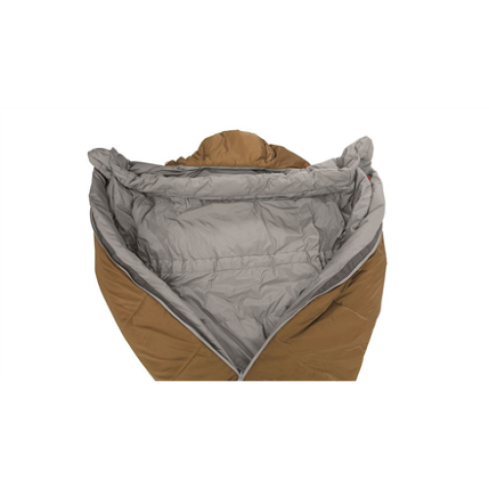 Robens Icefall Pro 300, Sleeping Bag, 220 x 80 x 51 cm, YKK Auto lock - two-way open, Green Vineyard