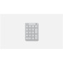 Microsoft Numeric Keypad MS NUMBER PAD Numeric Keypad, Wireless, Batteries included, N/A, Wireless connection, 81 g, Glacier, Bluetooth