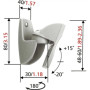 Vogels , Loundspeaker Mount , VLB500 , Turn, Tilt , Maximum weight (capacity) 5 kg , Silver