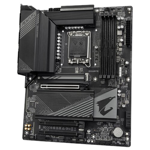 Gigabyte , B760 AORUS ELITE AX 1.0 M/B , Processor family Intel , Processor socket LGA1700 , DDR5 DIMM , Memory slots 4 , Supported hard disk drive interfaces SATA, M.2 , Number of SATA connectors 4 , Chipset Intel B760 Express , ATX
