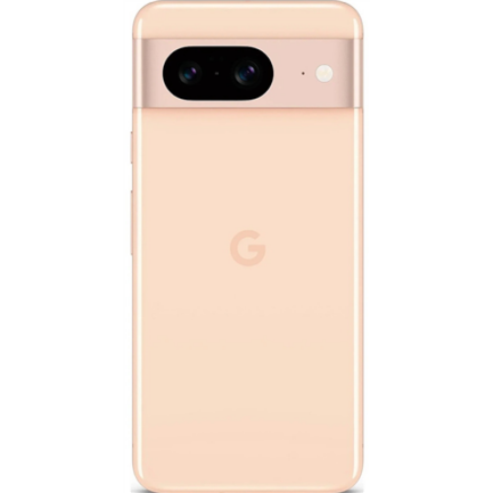 google , Pixel , 8 , Rose , 6.2 , OLED , 1080 x 2400 pixels , Google Tensor G3 (4 nm) , Internal RAM 8 GB , 128 GB , Single SIM , Nano-SIM , 4G , 5G , Main camera 50+12 MP , Secondary camera 10.5 MP , Android , 14