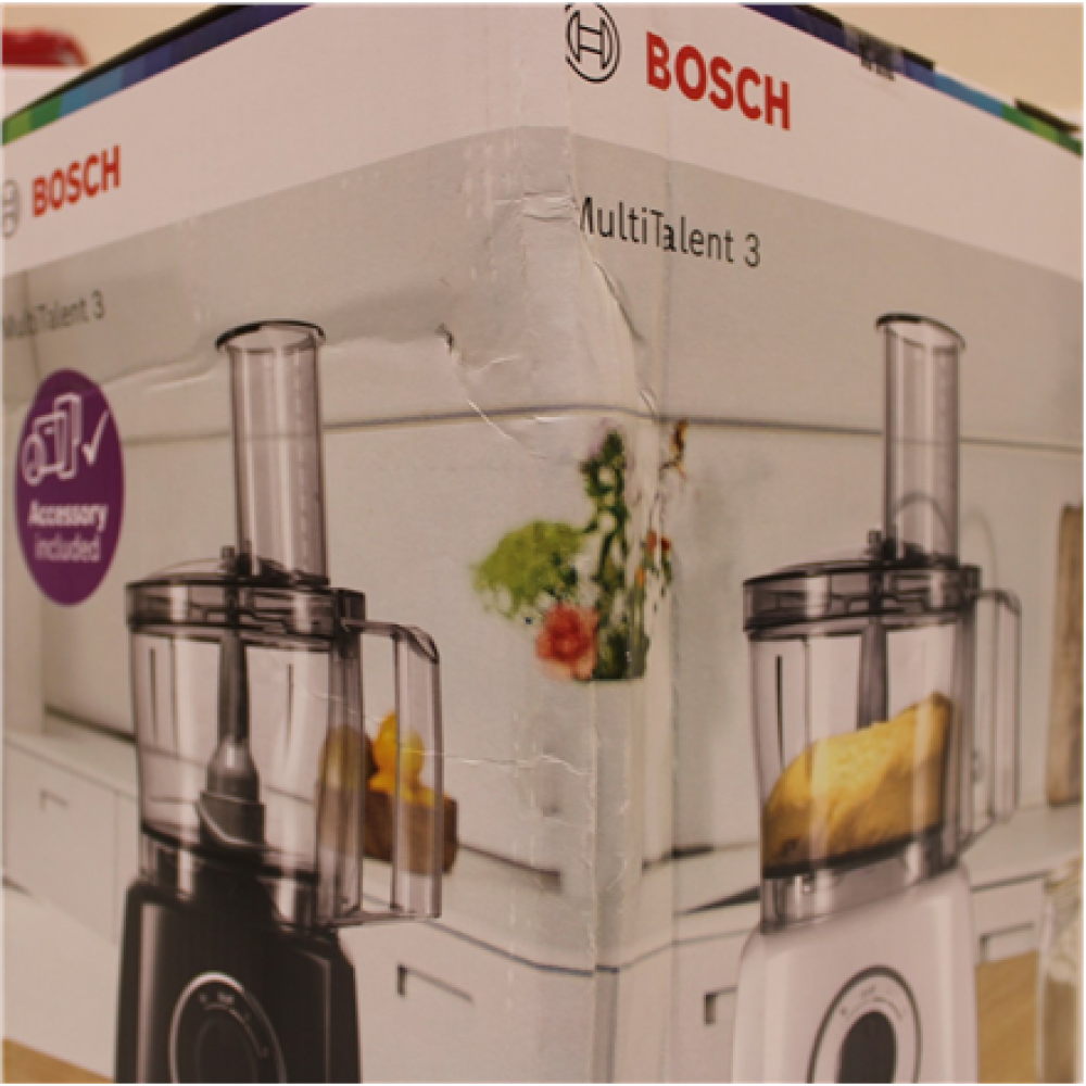 SALE OUT. , Bosch , Kitchen machine Multi Talent 3 , MCM3110W , 800 W , Number of speeds 2 , Bowl capacity 2,3 L , White , DAMAGED PACKAGING