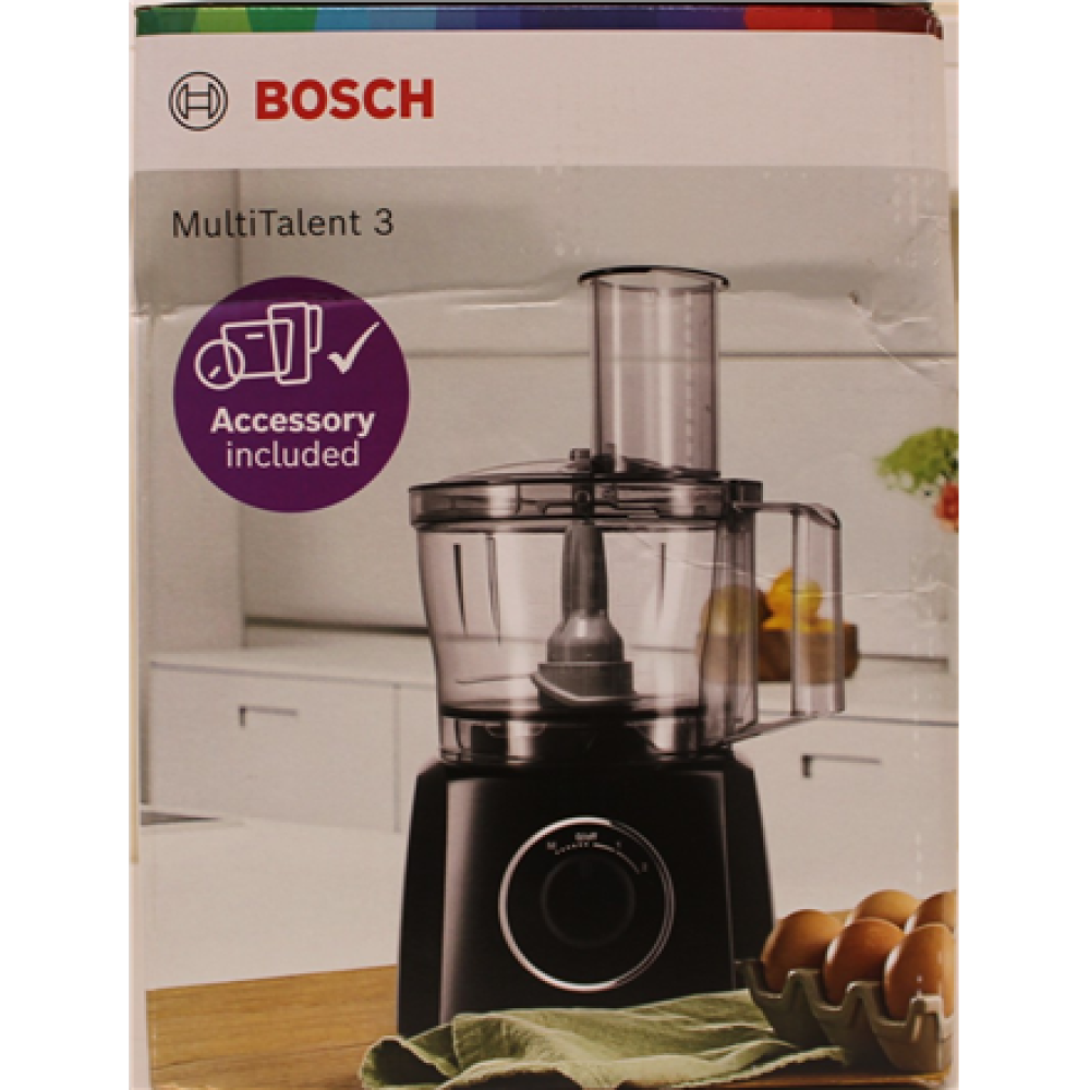 SALE OUT. , Bosch , Kitchen machine Multi Talent 3 , MCM3110W , 800 W , Number of speeds 2 , Bowl capacity 2,3 L , White , DAMAGED PACKAGING
