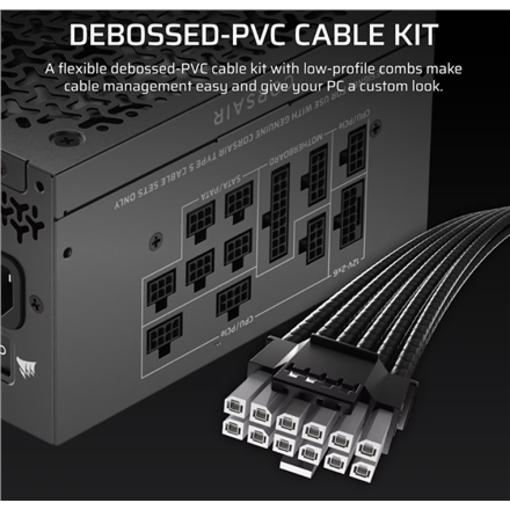 Corsair Fully Modular ATX Power Supply (EU) , RM1000x SHIFT , 1000 W , Black