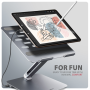 AXAGON Desk Mount , HMC-STND USB-C 5Gbps Stand and Hub 7in1 , Adjustable Height, Tilt , 10-16 , Aluminum