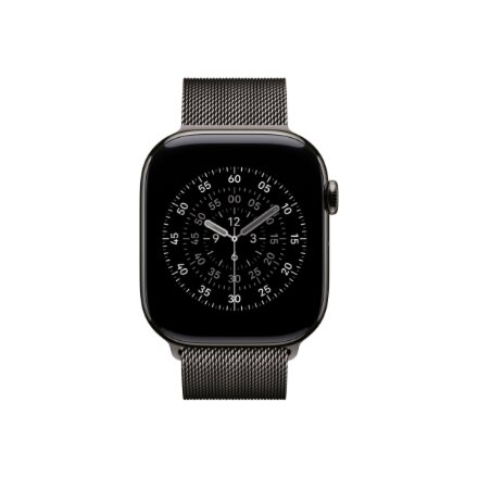 Apple 46mm Slate Milanese Loop - S/M , Apple