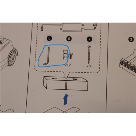 SALE OUT. Ecovacs GOAT A3000 LiDAR Lawn Mower, Robot, Efficiency 400 m²/h, Dual LiDAR + Camera, White/Black , Ecovacs , Lawn Mower , GOAT A3000 LiDAR , USED, DIRTY, SCRATCHED, MISSING HEXAGONAL KEY AND BLADES , 5000 Ah