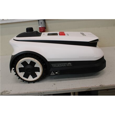 SALE OUT. Ecovacs GOAT A3000 LiDAR Lawn Mower, Robot, Efficiency 400 m²/h, Dual LiDAR + Camera, White/Black , Ecovacs , Lawn Mower , GOAT A3000 LiDAR , USED, DIRTY, SCRATCHED, MISSING HEXAGONAL KEY AND BLADES , 5000 Ah