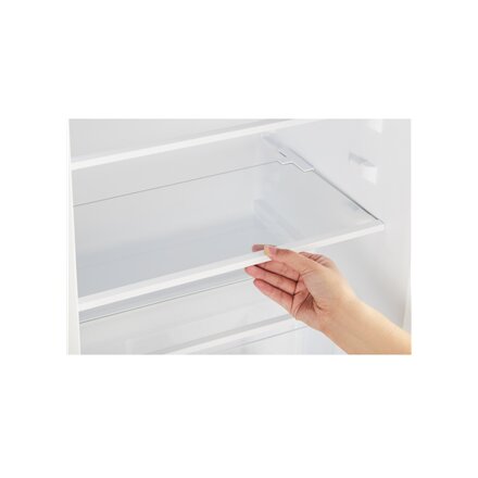 Midea Refrigerator , MDRD142SLE32 , Energy efficiency class E , Free standing , Larder , Height 83.5 cm , Fridge net capacity 93 L , 41 dB , Red
