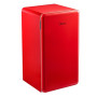 Midea Refrigerator , MDRD142SLE32 , Energy efficiency class E , Free standing , Larder , Height 83.5 cm , Fridge net capacity 93 L , 41 dB , Red