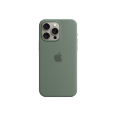 Apple Back cover for mobile phone - MagSafe compatibility iPhone 15 Pro Max Green , Apple , iPhone 15 Pro Max back cover with MagSafe , Back cover with MagSafe , Apple , iPhone 15 Pro Max , Silicone , Green