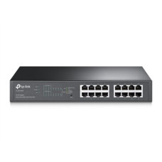 TP-LINK , Switch , TL-SG1016PE , Web Managed , Desktop/Rackmountable , Gigabit Ethernet (copper) ports quantity 16 , PoE+ ports quantity 8