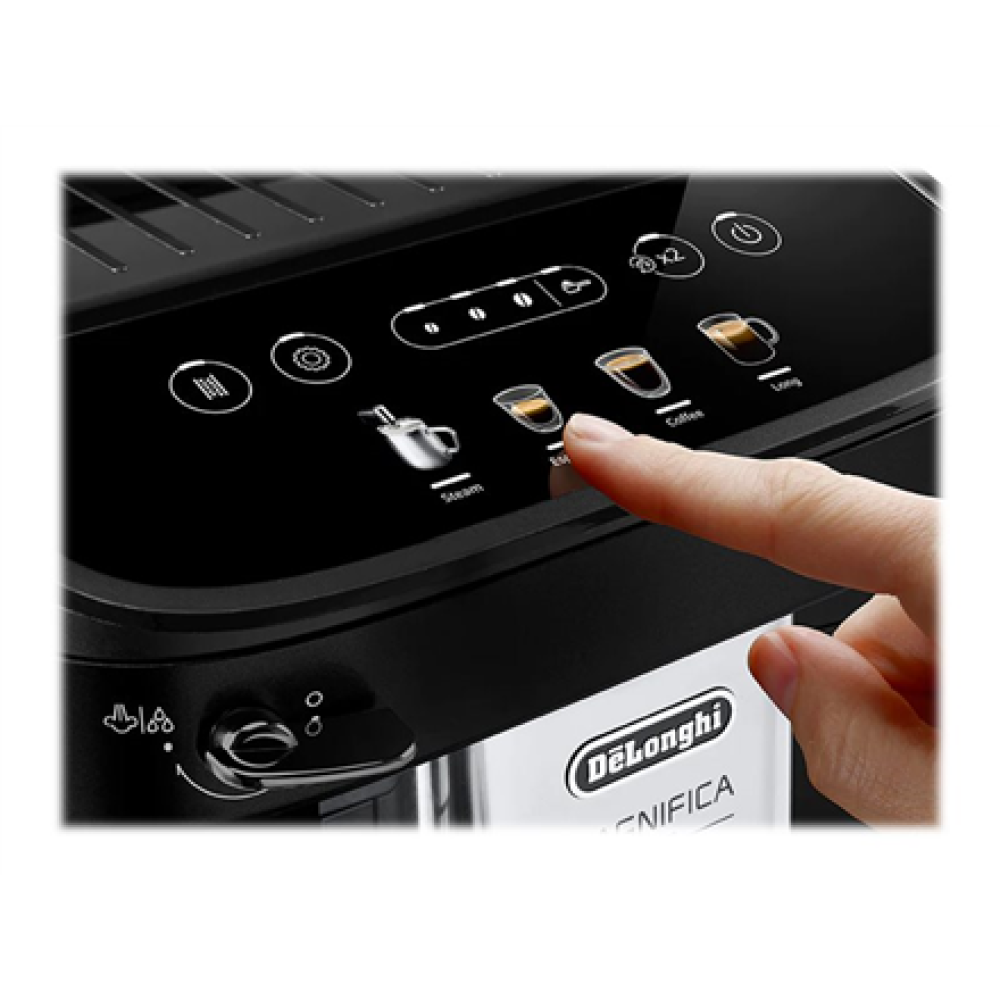 Delonghi , Coffee Maker , ECAM290.21.B Magnifica Evo , Pump pressure 15 bar , Built-in milk frother , Automatic , 1450 W , Black