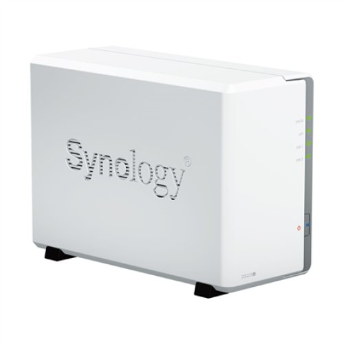 Synology , Tower NAS , DS223j , up to 2 HDD/SSD , Realtek , RTD1619B , Processor frequency 1.7 GHz , 1 GB , DDR4