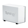 Synology , Tower NAS , DS223j , up to 2 HDD/SSD , Realtek , RTD1619B , Processor frequency 1.7 GHz , 1 GB , DDR4