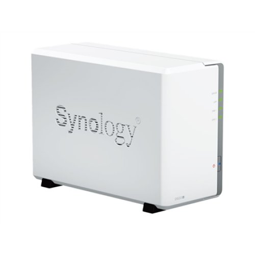 Synology , Tower NAS , DS223j , up to 2 HDD/SSD , Realtek , RTD1619B , Processor frequency 1.7 GHz , 1 GB , DDR4