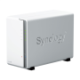Synology , Tower NAS , DS223j , up to 2 HDD/SSD , Realtek , RTD1619B , Processor frequency 1.7 GHz , 1 GB , DDR4
