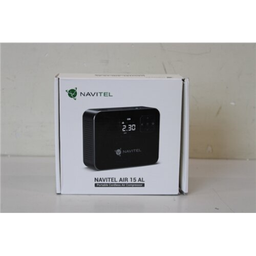 SALE OUT. Navitel Mobile Air Compressor AIR 15 AL Navitel Mobile Air Compressor AIR 15 AL Air Compressor 120PSI / 8.27 bar DAMAGED PACKAGING , 120PSI / 8.27 bar , Mobile Air Compressor AIR 15 AL , DAMAGED PACKAGING , Air Compressor