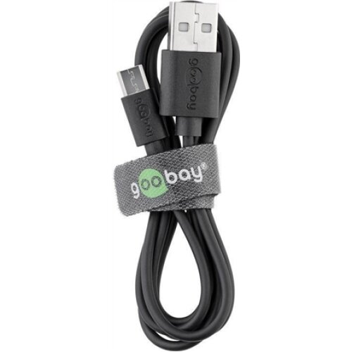 Goobay , Micro USB charging and sync cable , 46800 , USB-A to micro-USB USB 2.0 micro male (type B)