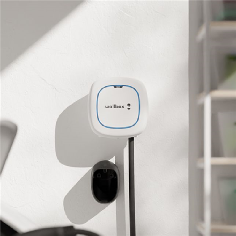 Wallbox Electric Vehicle charge , Pulsar Max , 22 kW , Wi-Fi, Bluetooth , 5 m , White