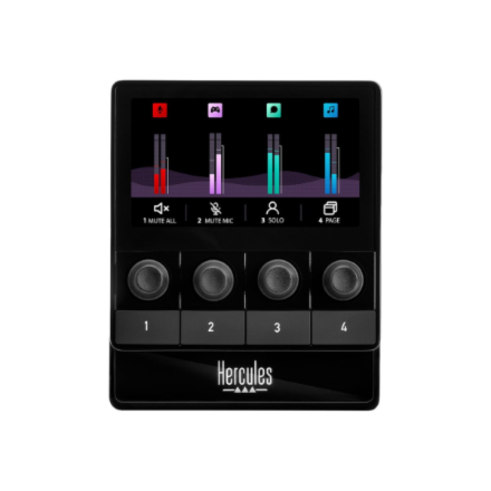 Hercules Stream 100 , Black , Audio Controller