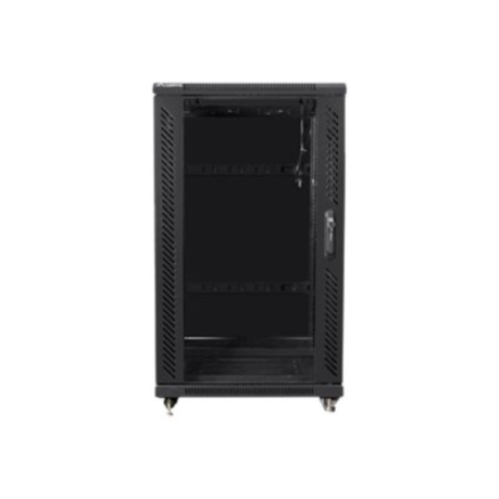 Lanberg , Rack cabinet 19 free-standing 22U/600x800 (flat pack) , FF01-6822-12B , Black