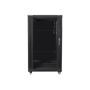Lanberg , Rack cabinet 19 free-standing 22U/600x800 (flat pack) , FF01-6822-12B , Black