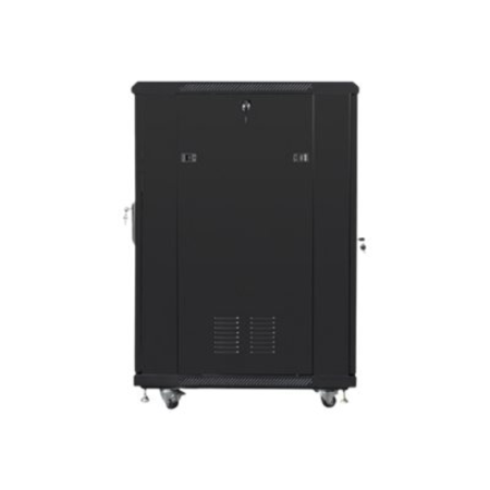 Lanberg , Rack cabinet 19 free-standing 22U/600x800 (flat pack) , FF01-6822-12B , Black
