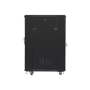 Lanberg , Rack cabinet 19 free-standing 22U/600x800 (flat pack) , FF01-6822-12B , Black