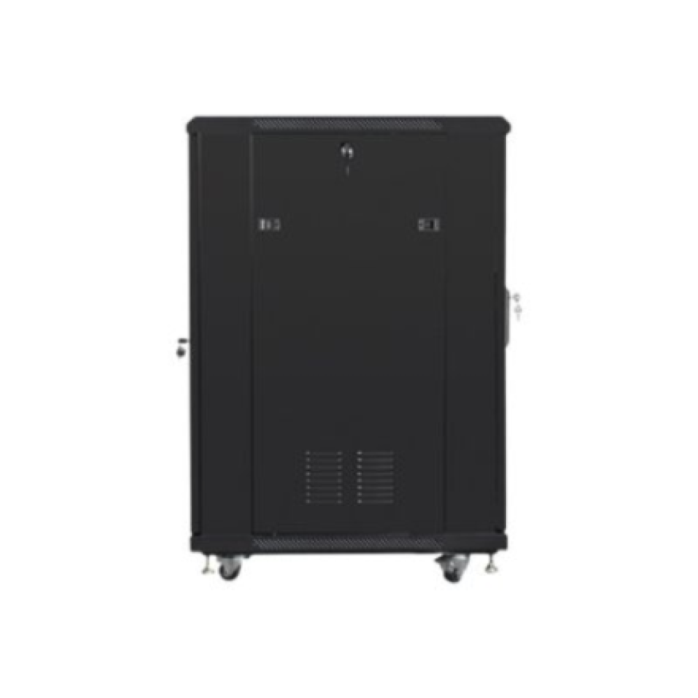 Lanberg , Rack cabinet 19 free-standing 22U/600x800 (flat pack) , FF01-6822-12B , Black
