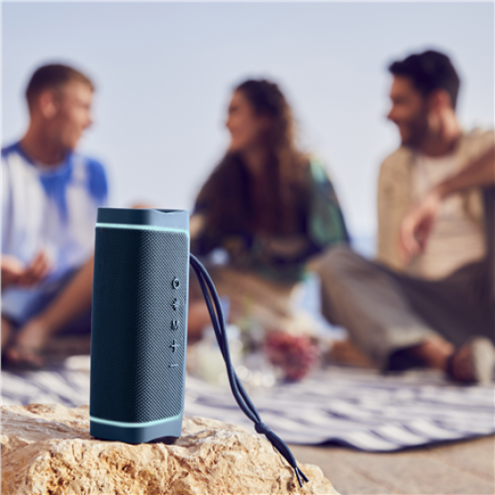 Energy Sistem , Speaker with RGB LED Lights , Nami ECO , 15 W , Waterproof , Bluetooth , Blue , Portable , Wireless connection