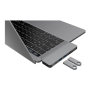 Hyper , HyperDrive USB-C 7-in-1 Laptop Form-Fit Hub