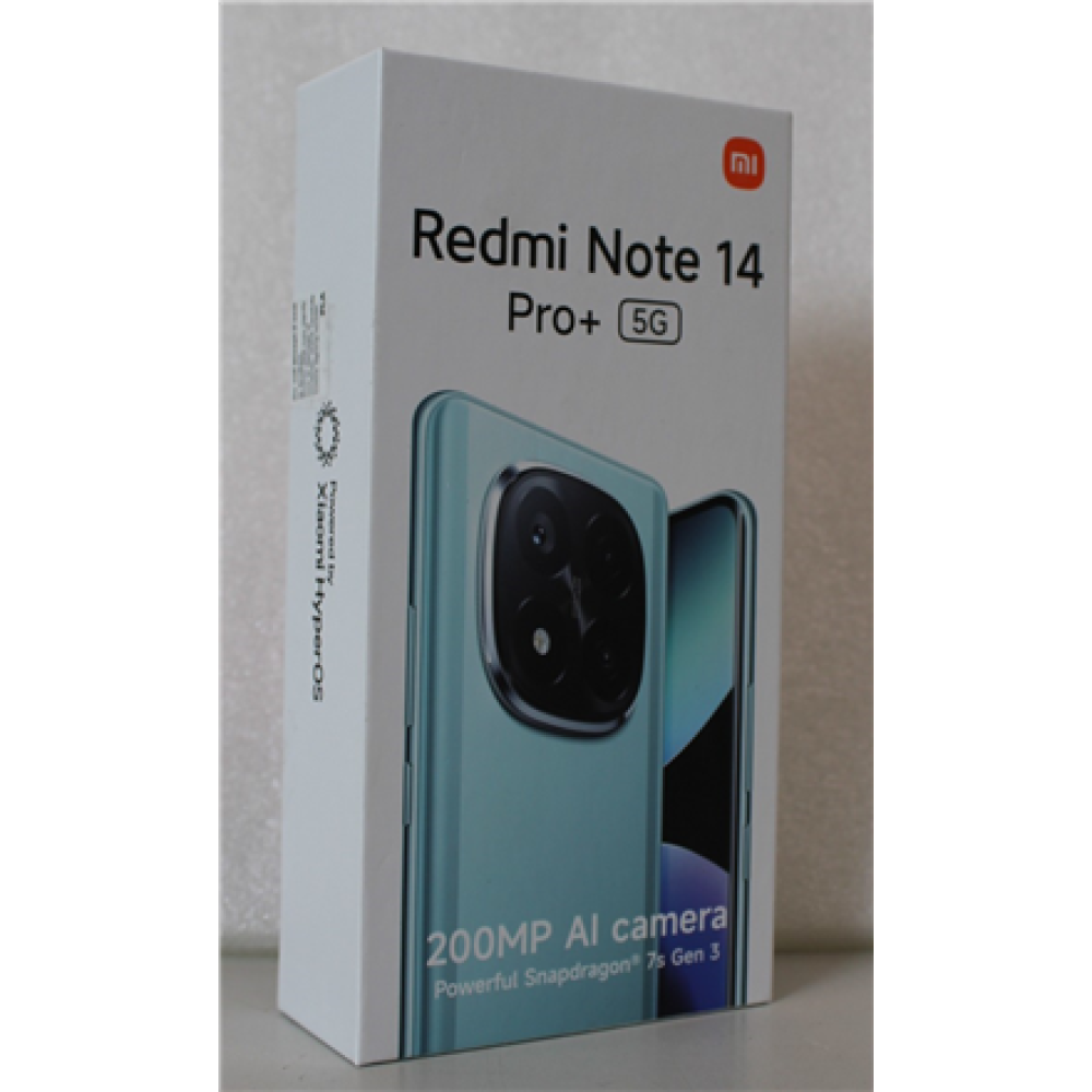 SALE OUT. Xiaomi Redmi Note 14 Pro+ (Frost Blue) Dual SIM 6.67“ AMOLED 1220x2712/2.5GHz&1.8GHz/512GB/12GB RAM/Android 14/5G,MZB0IIWEU , SALE OUT. Xiaomi Redmi , Note 14 Pro+ , Frost Blue , 6.67 , AMOLED , 1220 x 2712 pixels , Qualcomm , Snapdragon , I