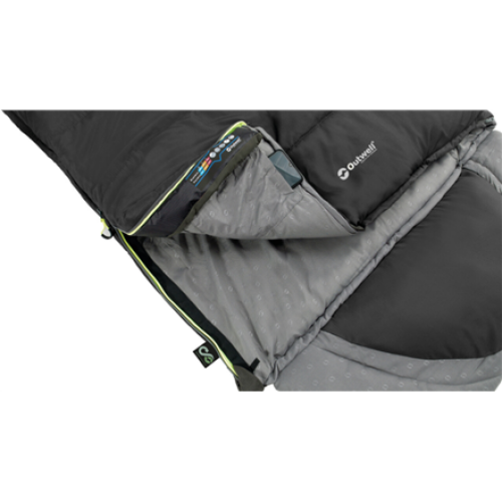 Outwell , Sleeping Bag , 220 x 85 cm , -13/+16 °C , Left Zipper