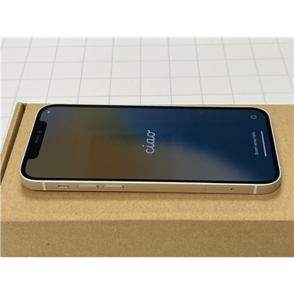 Apple REFURBISHED Grade B , iPhone 12 , White , 6.1 , Super Retina XDR OLED , 1170 x 2532 pixels , Internal RAM 4 GB , 128 GB , Dual SIM , 4G , Main camera resolution 12+12 MP , Secondary camera resolution 12 MP , iOS , 14.1