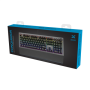 NOXO , Conqueror , Gaming keyboard , Mechanical , EN/RU , Black , Wired , m , 1190 g , Blue Switches