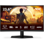 AOC Gaming monitor , C24G42E , 24 , VA , FHD , 16:9 , 180 Hz , 0.5 ms , 1920 x 1080 pixels , 250 cd/m² , HDMI ports quantity 2 , Black