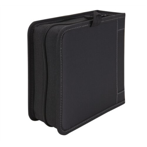 Case Logic , CD Wallet , 32 discs , Black , Nylon , Wallet holds 32 CDs or 16 with liner notes;Patented ProSleeves® provide ultra protection by keeping dirt away to prevent scratching of delicate CD surface;Durable outer material resistant to abrasion;