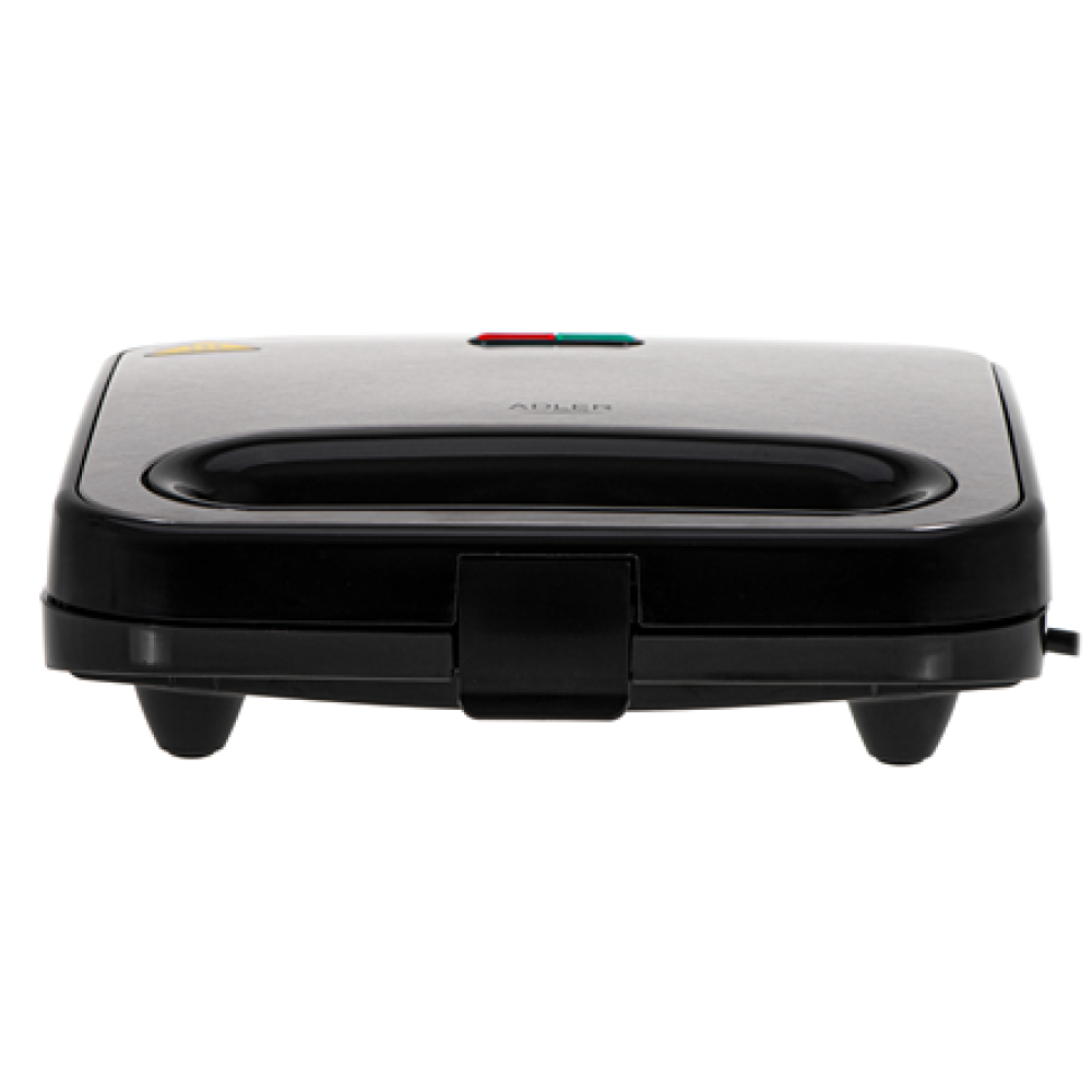 Adler Sandwich Maker , AD 3076 , 1000 W , Number of plates 1 , Black/Silver