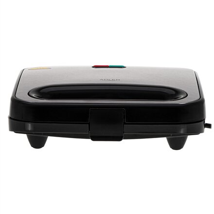 Adler Sandwich Maker , AD 3076 , 1000 W , Number of plates 1 , Black/Silver