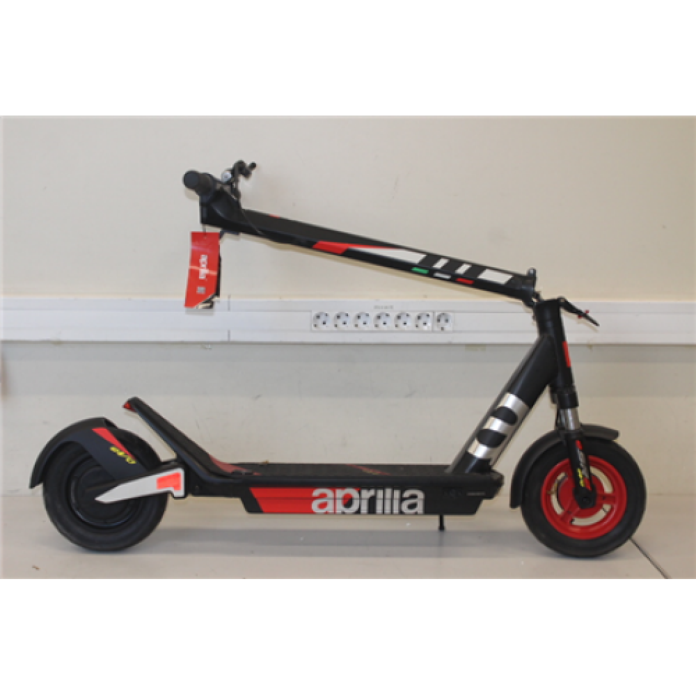 SALE OUT. Aprilia Electric Scooter E-SR2 EVO, Black/Red Aprilia , E-SR2 EVO , Electric Scooter , 500 W , 25 km/h , 10 , Black/Red , REFURBISHED, USED , 19 month(s)