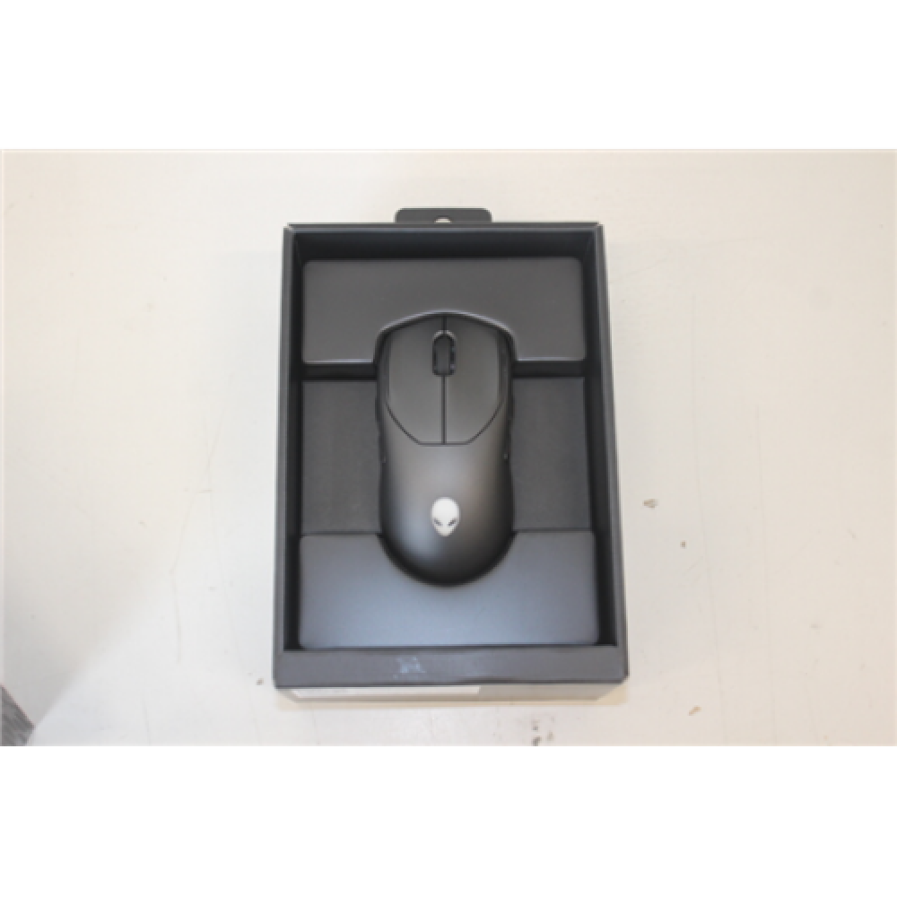 SALE OUT. Dell Alienware Tri-Mode Wireless Gaming Mouse AW720M (Dark Side of the Moon) Dell Gaming Mouse Alienware AW720M USED AS DEMO Wired - USB Type A Wired/Wireless Black
