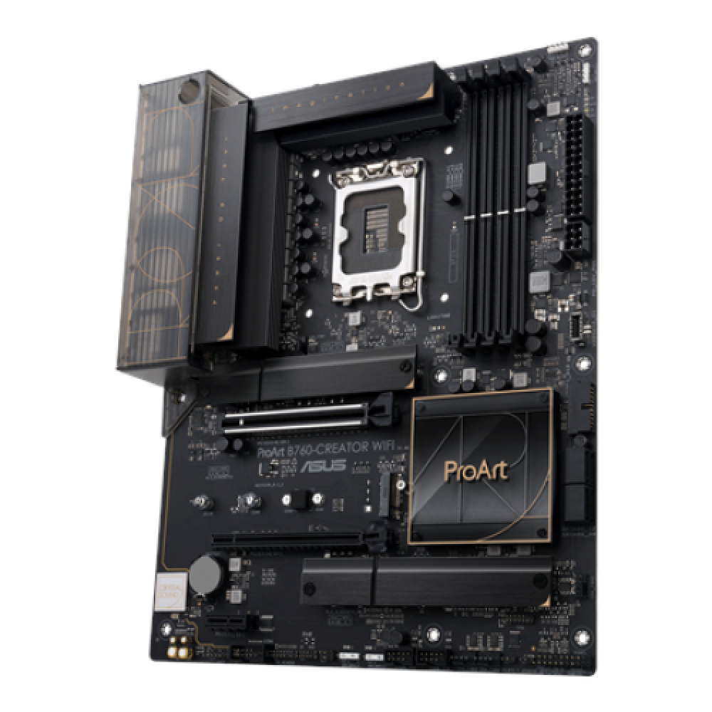 PROART B760-CREATOR WIFI , Processor family Intel , Processor socket LGA1700 , DDR5 DIMM , Supported hard disk drive interfaces M.2, SATA , Number of SATA connectors 4