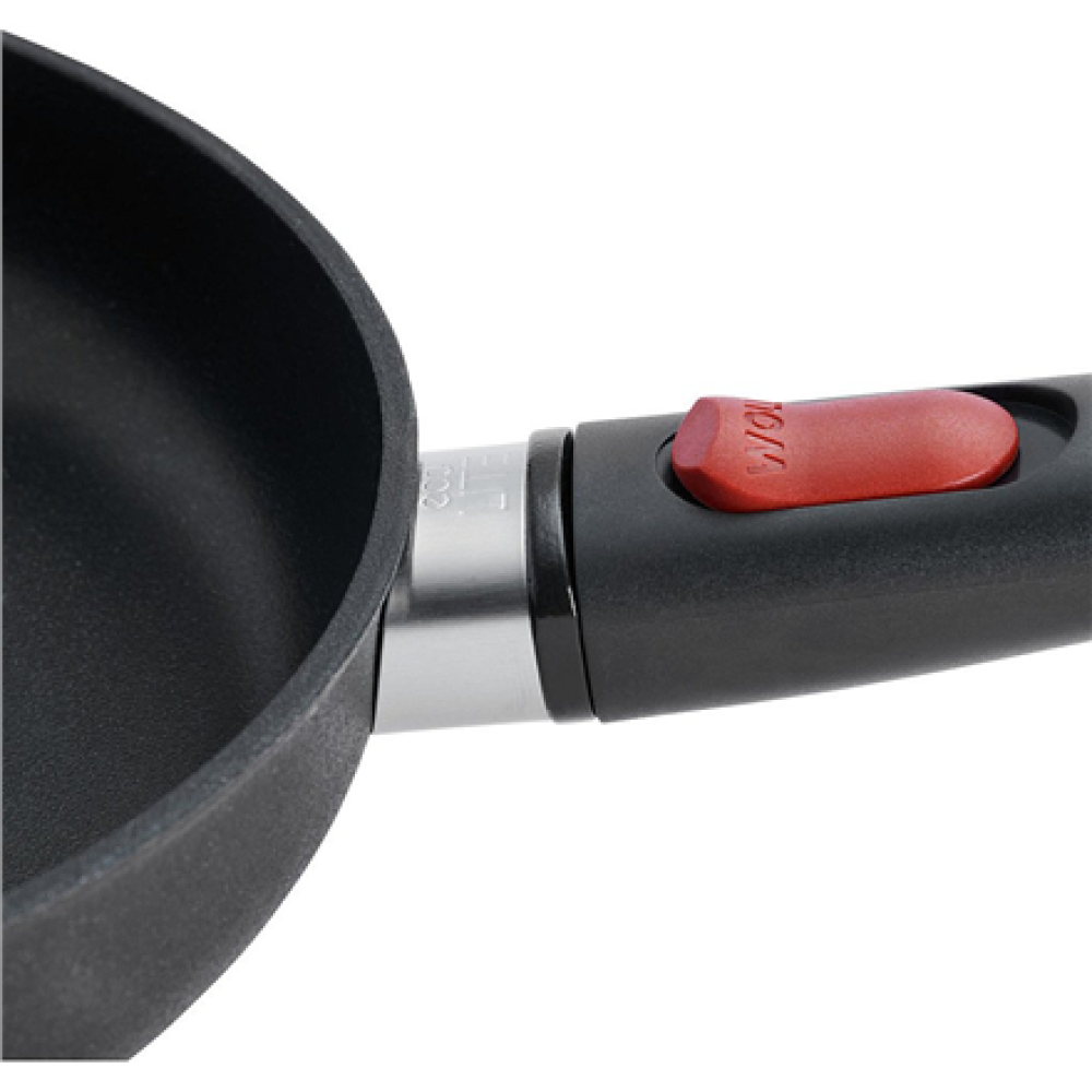 Deep cast iron pan WOLL Diamond QXREco Lite, non-stick coating, removable handle, 28 cm , Woll