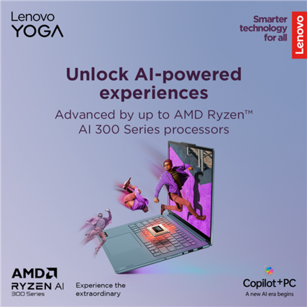 Lenovo Yoga Pro 7 14AKP10 , Tidal Teal , 14.5 , OLED , 3K , 2944 x 1840 pixels , Glossy , AMD Ryzen AI 7 , 350 , 32 GB , Soldered LPDDR5x , Solid-state drive capacity 1000 GB , AMD Radeon 860M Graphics , Windows 11 Home , 802.11be , Bluetooth version 5.4 